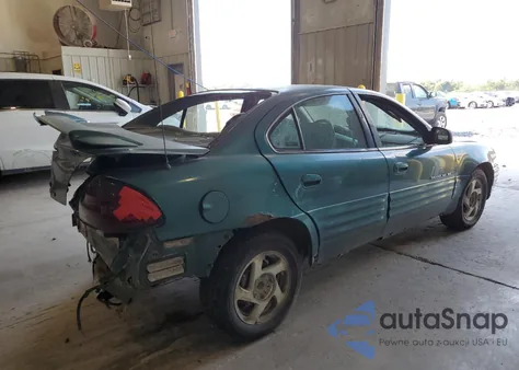 1999 Pontiac Grand Am Se из США, поврежденный, VIN 1G2NE52T0XM701933